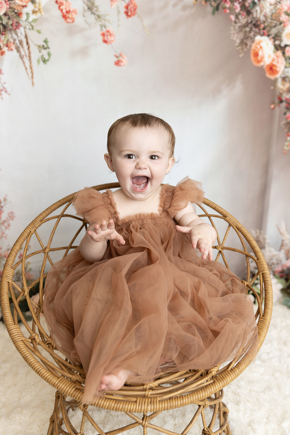 Boho first birthday photo session minneapolis