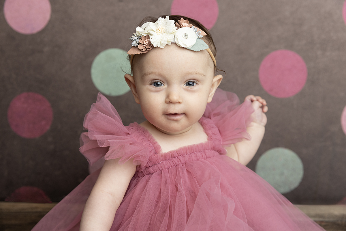 Client Closet pink tulle dress 6 month old