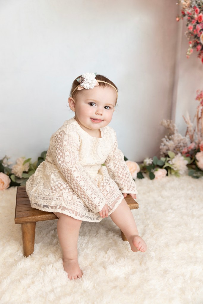Cute Baby One Year Photoshoot Minnetonka