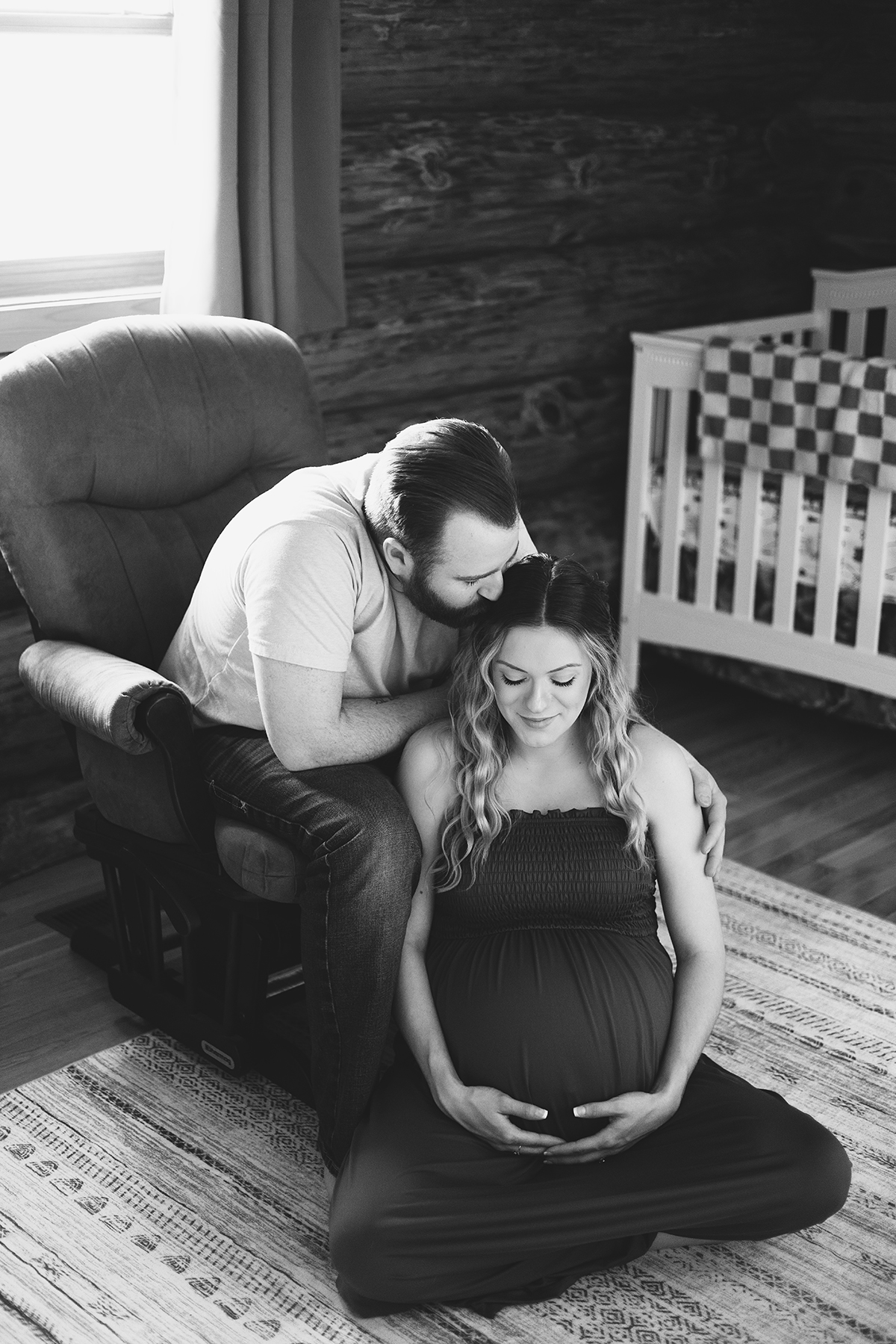 In-home maternity session minneapolis MN
