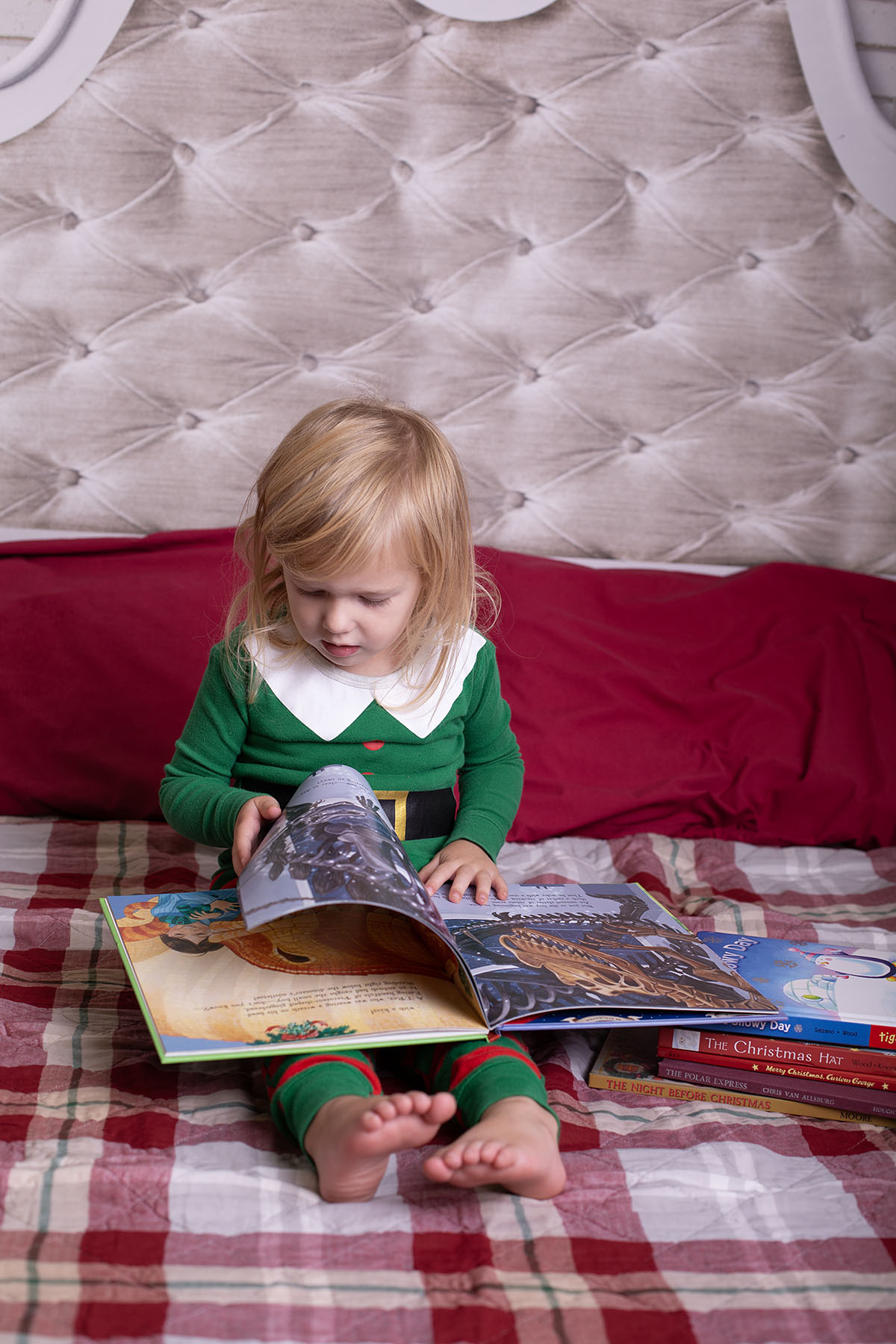 Reading comfy in bed
