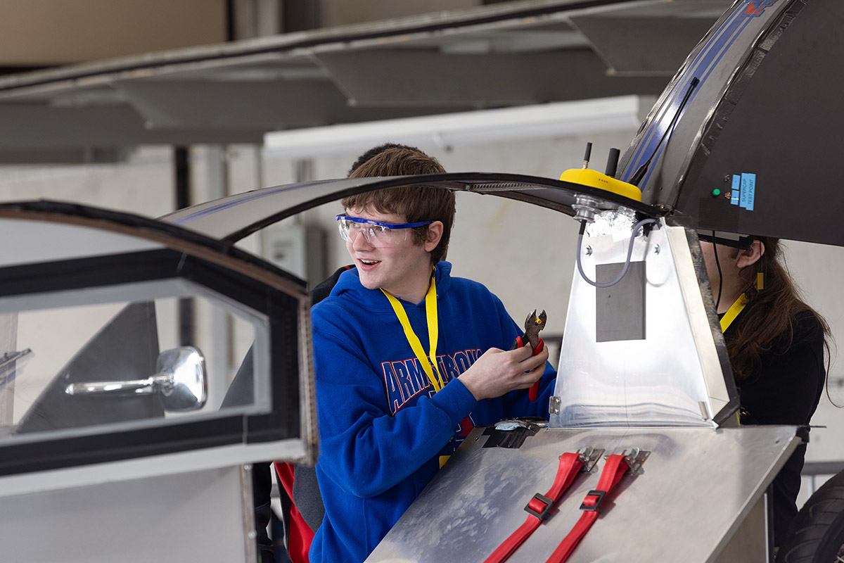 Armstrong High School Supermileage at Indianapolis