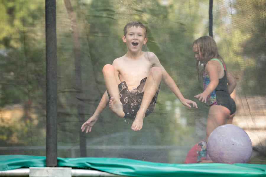 trampoline fun